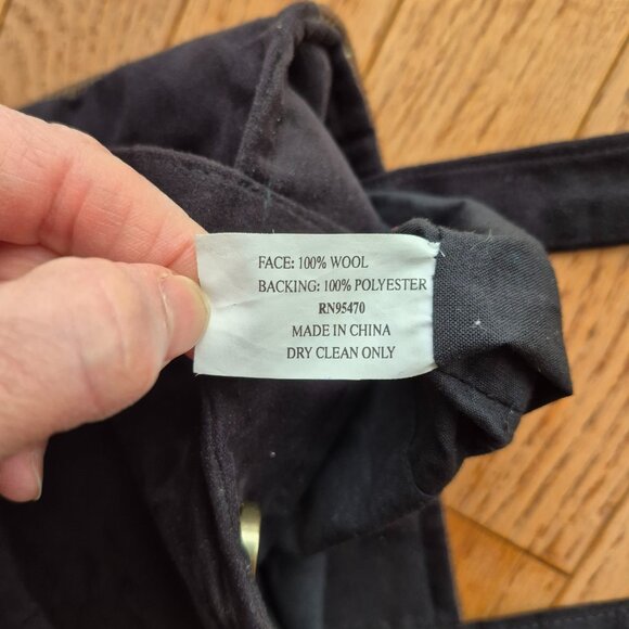 Pug Tapestry Tote Bag Small - Picture 6 of 10